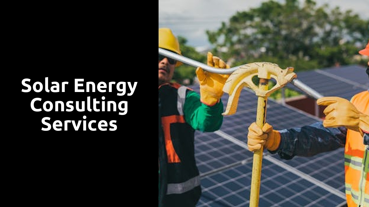 Solar Energy Consulting Services