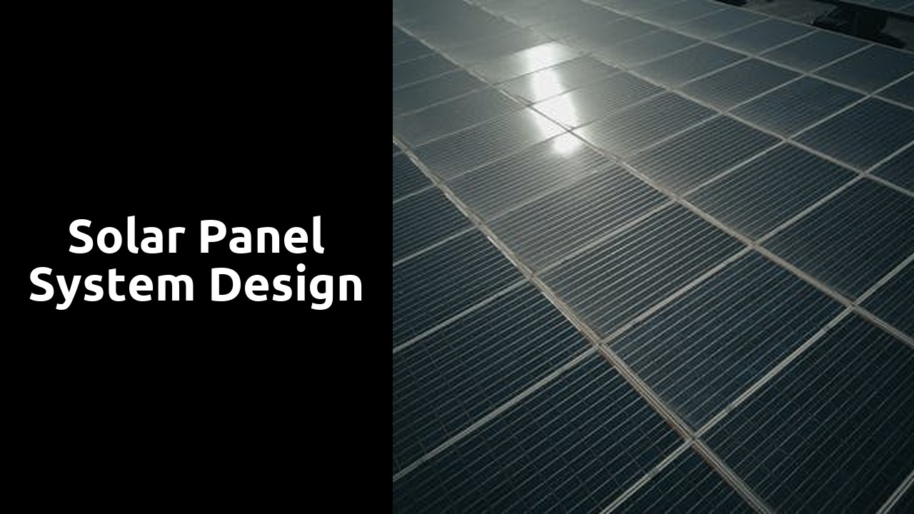 Solar Panel System Design