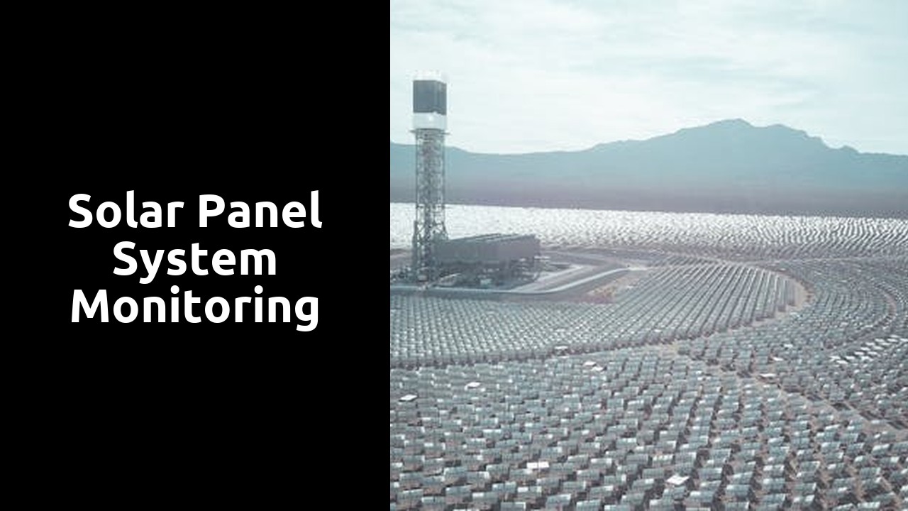 Solar Panel System Monitoring