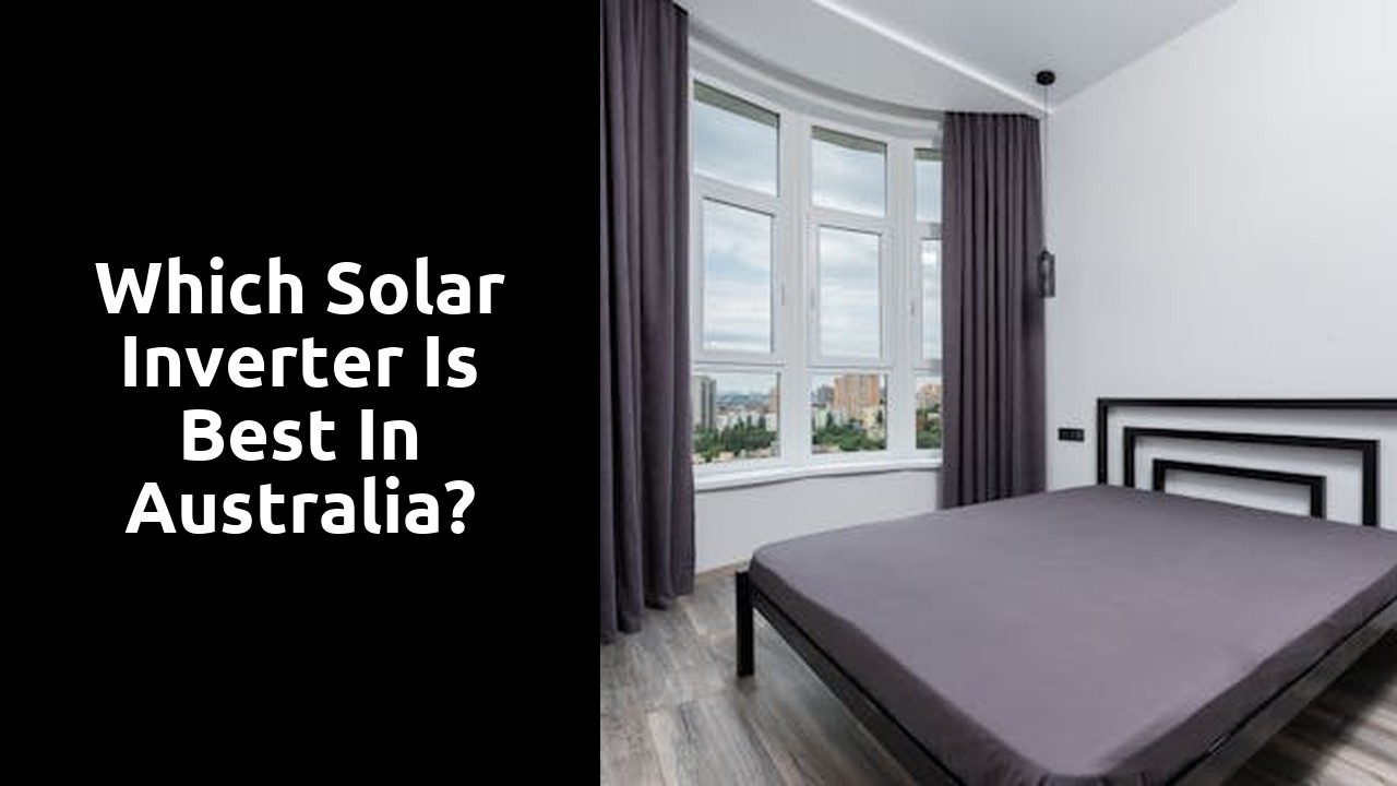 Which solar inverter is best in Australia?